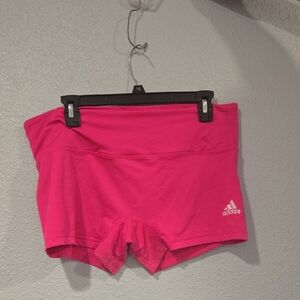 Adidas Women's Pink Spande Shorts